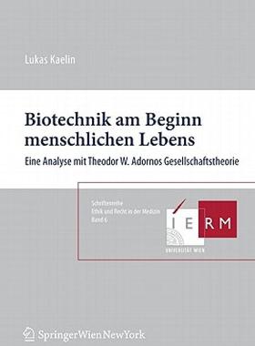 【预售】Biotechnik Am Beginn Menschlichen Lebens: Eine
