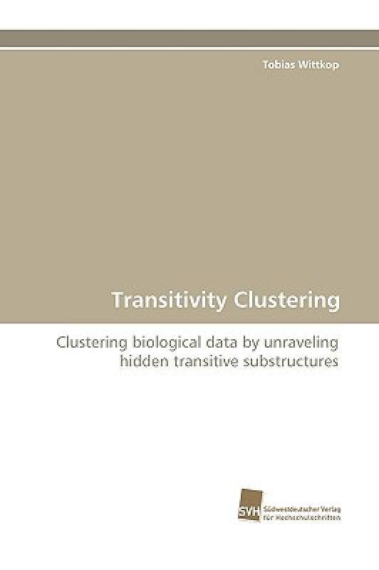 【预售】Transitivity Clustering