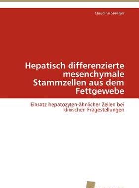 【预售】Hepatisch Differenzierte Mesenchymale Stammzellen