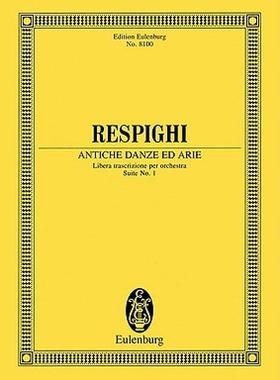 【预售】Antiche Danze Ed Arie: Libera Trascrizione Per