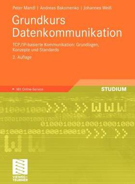 【预售】Grundkurs Datenkommunikation: TCP/IP-Basierte
