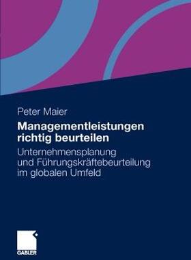 【预售】Managementleistungen Richtig Beurteilen: