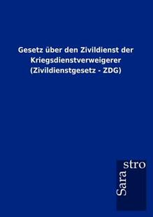 Zivildienst Der Den Ber 预售 Gesetz