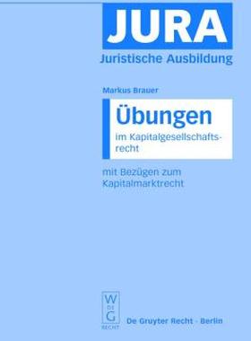 【预售】Ubungen Im Kapitalgesellschaftsrecht Mit Bezugen Zum