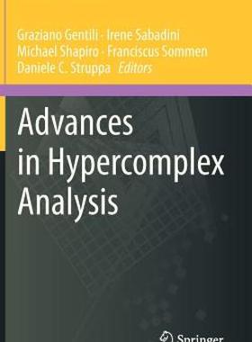 【预售】Advances in Hypercomplex Analysis