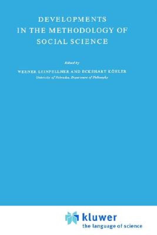 【预售】Developments in the Methodology of Social Science