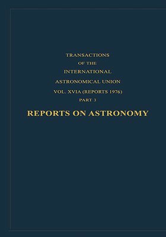 【预售】Reports on Astronomy