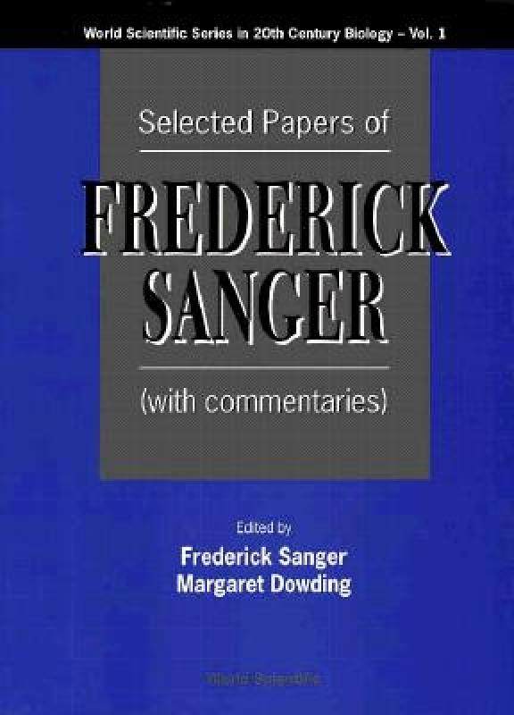 【预售】selected papers of frederick sanger (with