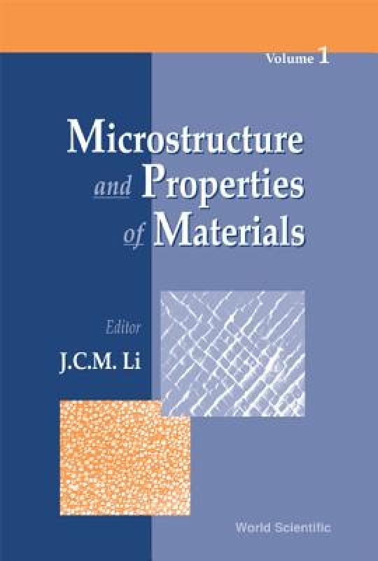 【预售】Microstructure and Properties of Material, Volume 1