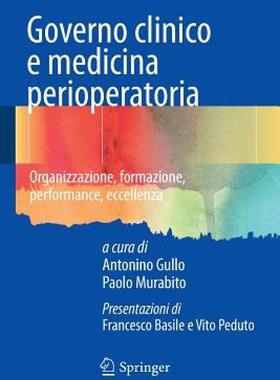 【预售】Governo Clinico E Medicina Perioperatoria: