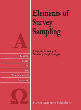 【预售】Elements of Survey Sampling