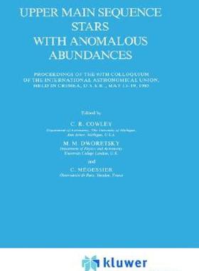 【预售】Upper Main Sequence Stars with Anomalous Abundances: