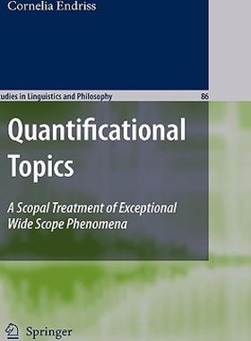 【预售】Quantificational Topics: A Scopal Treatment of