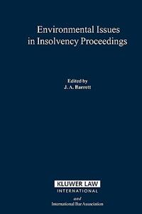 【预售】Environmental Issues in Insolvency Proceedings
