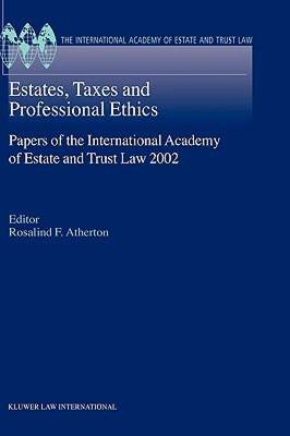 【预售】Estates, Taxes and Professional Ethics, Papers of