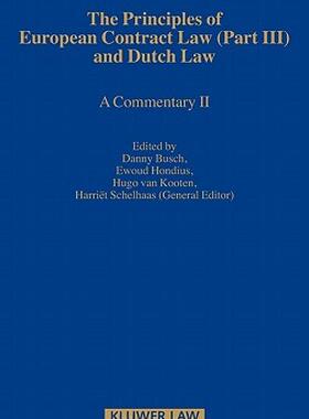 【预售】Principles of European Contract Law and Dutch Law