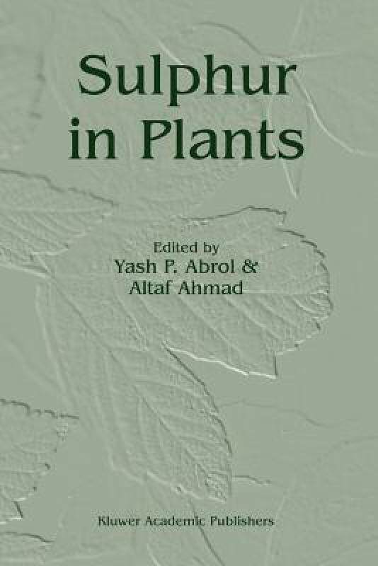 【预售】Sulphur in Plants