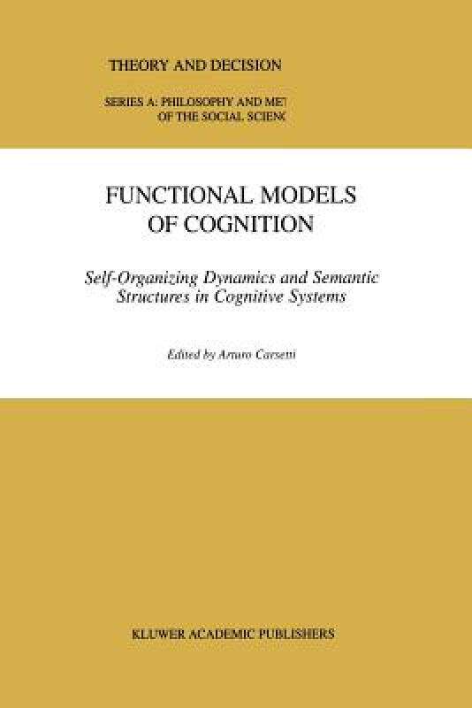 【预售】Functional Models of Cognition: Self-Organizing