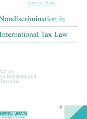 【预售】Non-Discrimination in International Tax Law