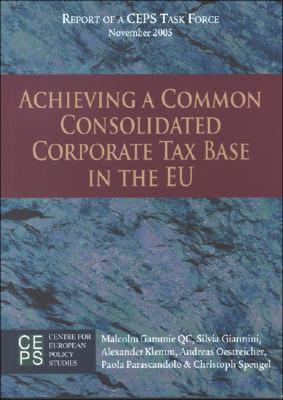 【预售】Achieving a Common Consolidated Corporate Tax Base