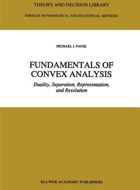 【预售】Fundamentals of Convex Analysis: Duality