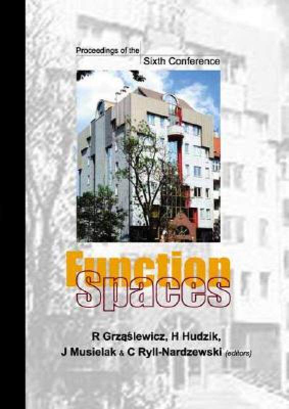 【预售】Function Spaces, Proceedings of the Sixth