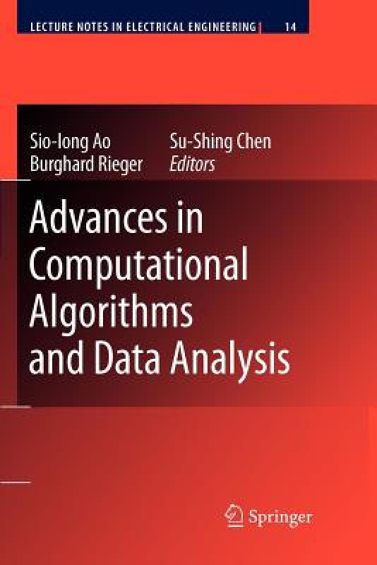 【预售】Advances in Computational Algorithms and Data