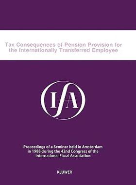 【预售】Tax Consequences of Pension Provision for the