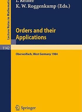 【预售】Orders and Their Applications: Proceedings of a