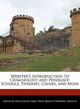 【预售】Webster's Introduction to Criminology and Penology: