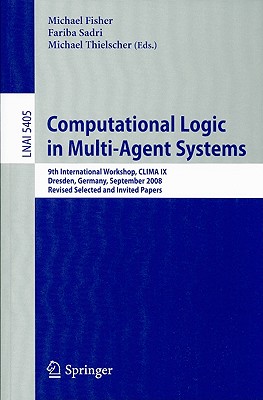 【预售】Computational Logic in Multi-Agent Systems: 9th