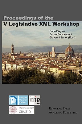 【预售】Proceedings of the V Legislative XML Workshop