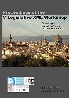 【预售】Proceedings of the V Legislative XML Workshop