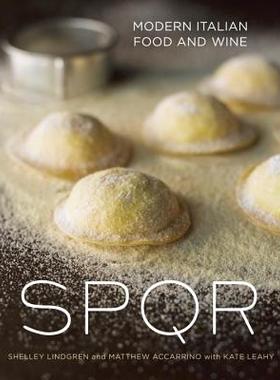 【预售】SPQR: Modern Italian Food and Wine