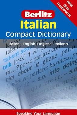 【预售】Berlitz Italian Compact Dictionary: