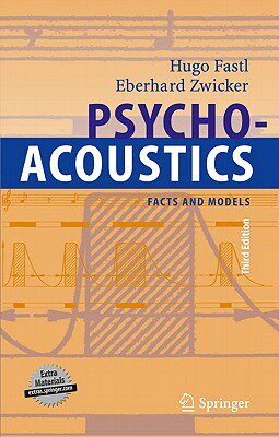 【预售】Psychoacoustics: Facts and Models