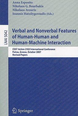 【预售】Verbal and Nonverbal Features of Human-Human and