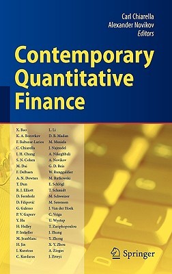 【预售】Contemporary Quantitative Finance: Essays in Honour