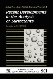 Developments the Recent Analysis Surfactants 预售