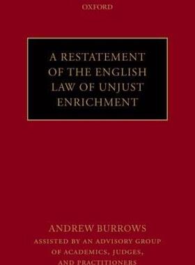 【预售】A Restatement of the English Law of Unjust