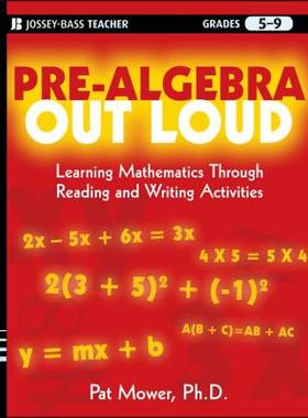 【预售】Pre-Algebra Out Loud: Learning Mathematics Through