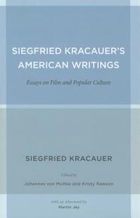【预售】Siegfried Kracauer's American Writings: Essays on
