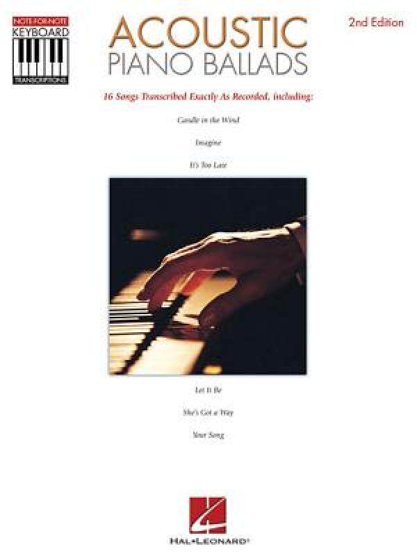 【预售】Acoustic Piano Ballads