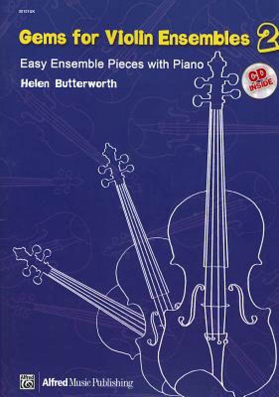 【预售】Gems for Violin Ensembles, Bk 2: Easy Ensemble