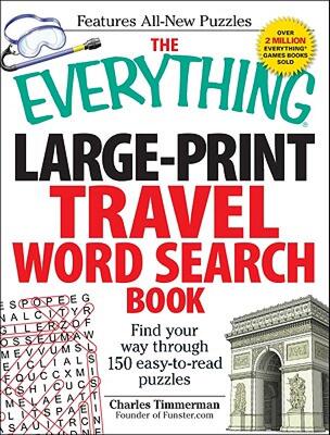 【预售】The Everything Large-Print Travel Word Search Book: