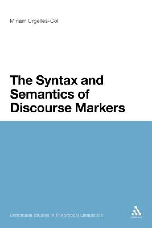 【预售】Syntax and Semantics of Discourse Markers