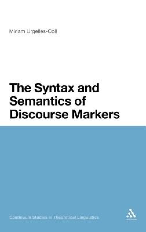 【预售】Syntax and Semantics of Discourse Markers