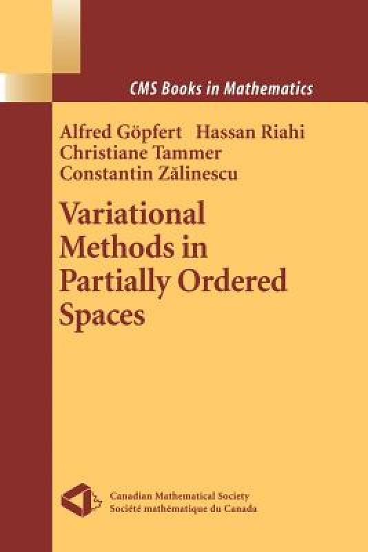 【预售】Variational Methods in Partially Ordered Spaces