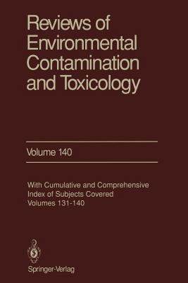 【预售】Reviews of Environmental Contamination and