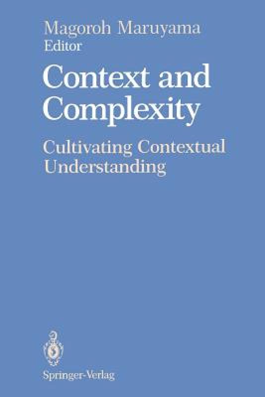 【预售】Context and Complexity: Cultivating Contextual 书籍/杂志/报纸 原版其它 原图主图